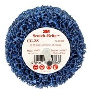 Cepillo Scotch-Brite combi con eje (CB-ZS)